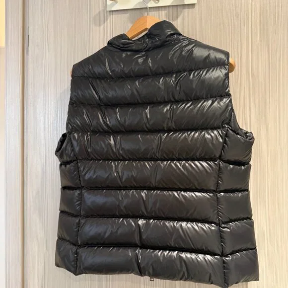 Moncler Women's Ghany Black Down Vest (Size 3XL Near Pefect Condition) - Picture 3 of 16
